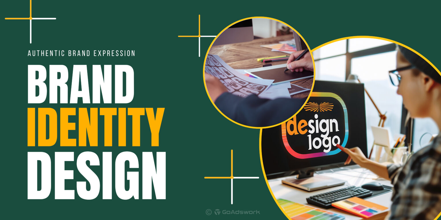 logo design brand identity and visual storytelling by GoAdswork.